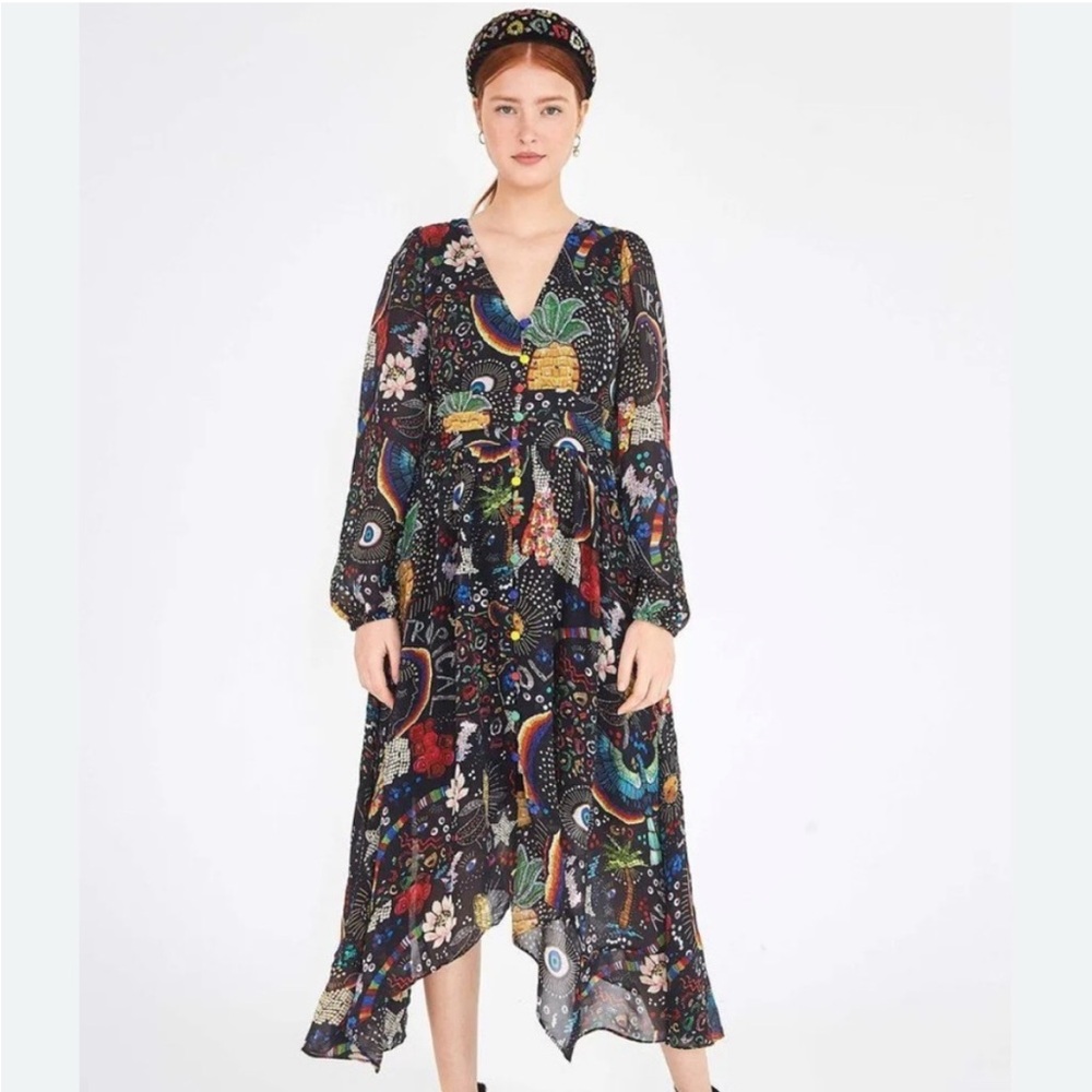 FARM Rio Borogodo Midi Dress - Picture 2 of 9